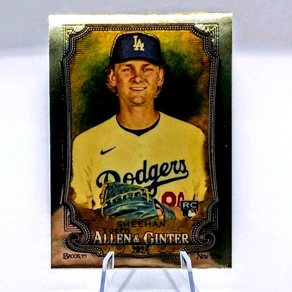 2024 Topps Allen & Ginter Chrome Emmet Sheehan #19 - Picture 3 of 6